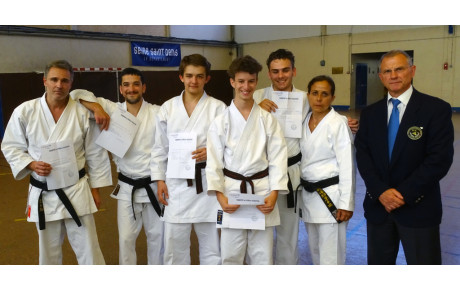 Passage de grade 1er et 2ème dan